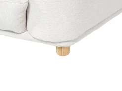 Sofa 3 personers LUVOS Cremehvid