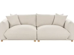 Sofa 3 personers LUVOS Lys Beige