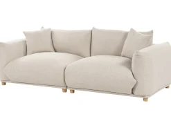 Sofa 3 personers LUVOS Lys Beige