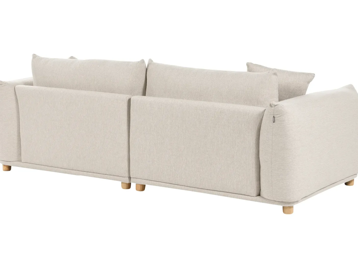 Sofa 3 personers LUVOS Lys Beige