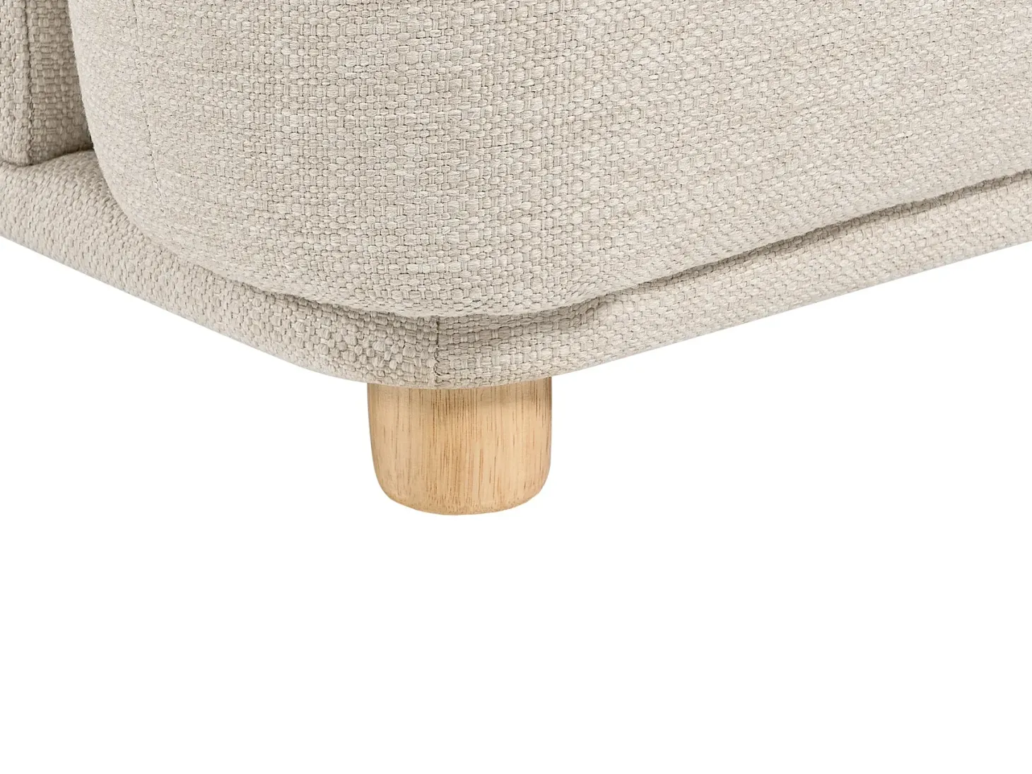 Sofa 3 personers LUVOS Lys Beige