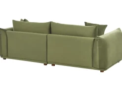 Sofa 3 personers LUVOS Velour Grøn