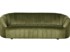 Sofa 3 personers MALUNG Velour Mørkegrøn