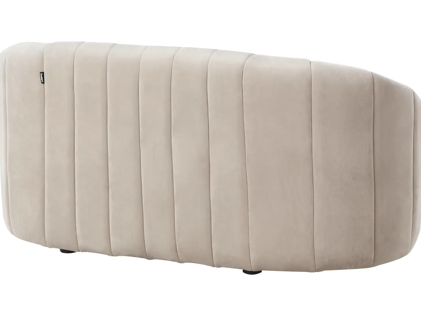 Sofa 2 personers MALUNG Velour Beige
