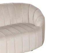 Sofa 2 personers MALUNG Velour Beige