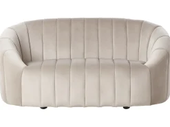 Sofa 2 personers MALUNG Velour Beige