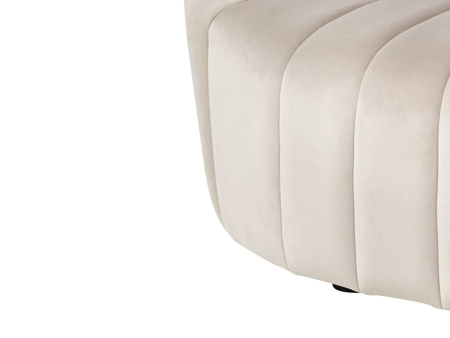 Sofa 2 personers MALUNG Velour Beige