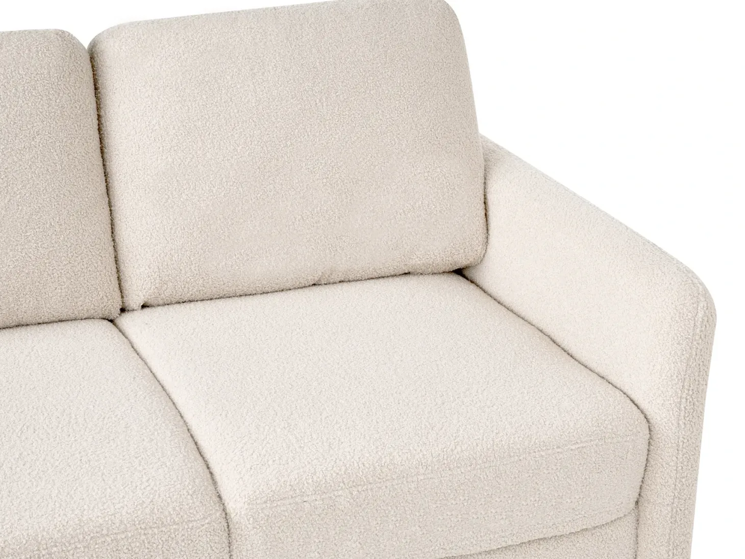 Sofa 2 personers MARE Boucle Beige