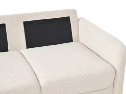 Sofa 2 personers MARE Boucle Beige