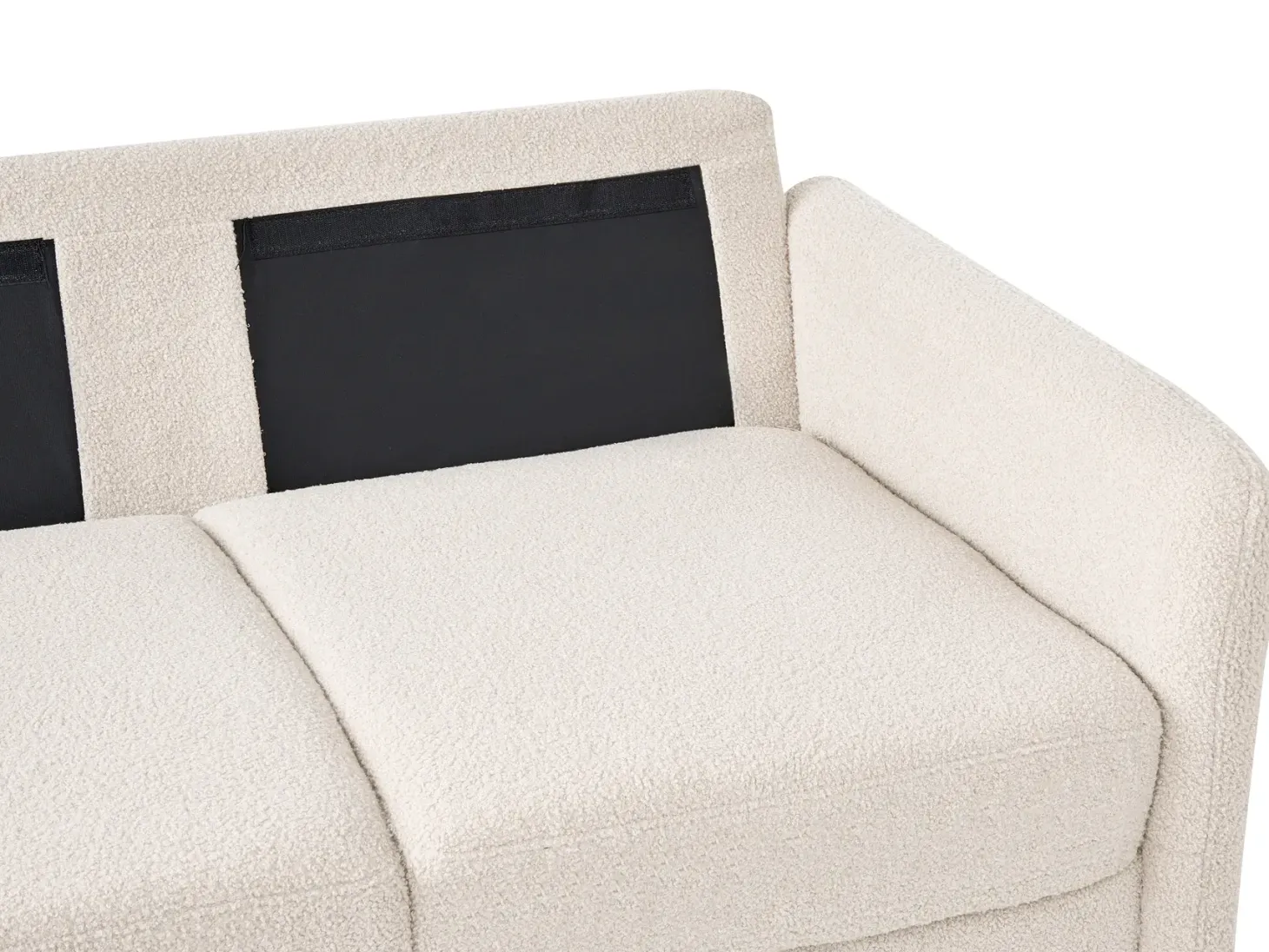 Sofa 2 personers MARE Boucle Beige