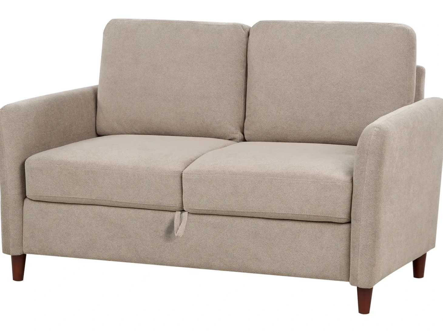 Sofa 2 personers MARE Brungrå med opbevaring