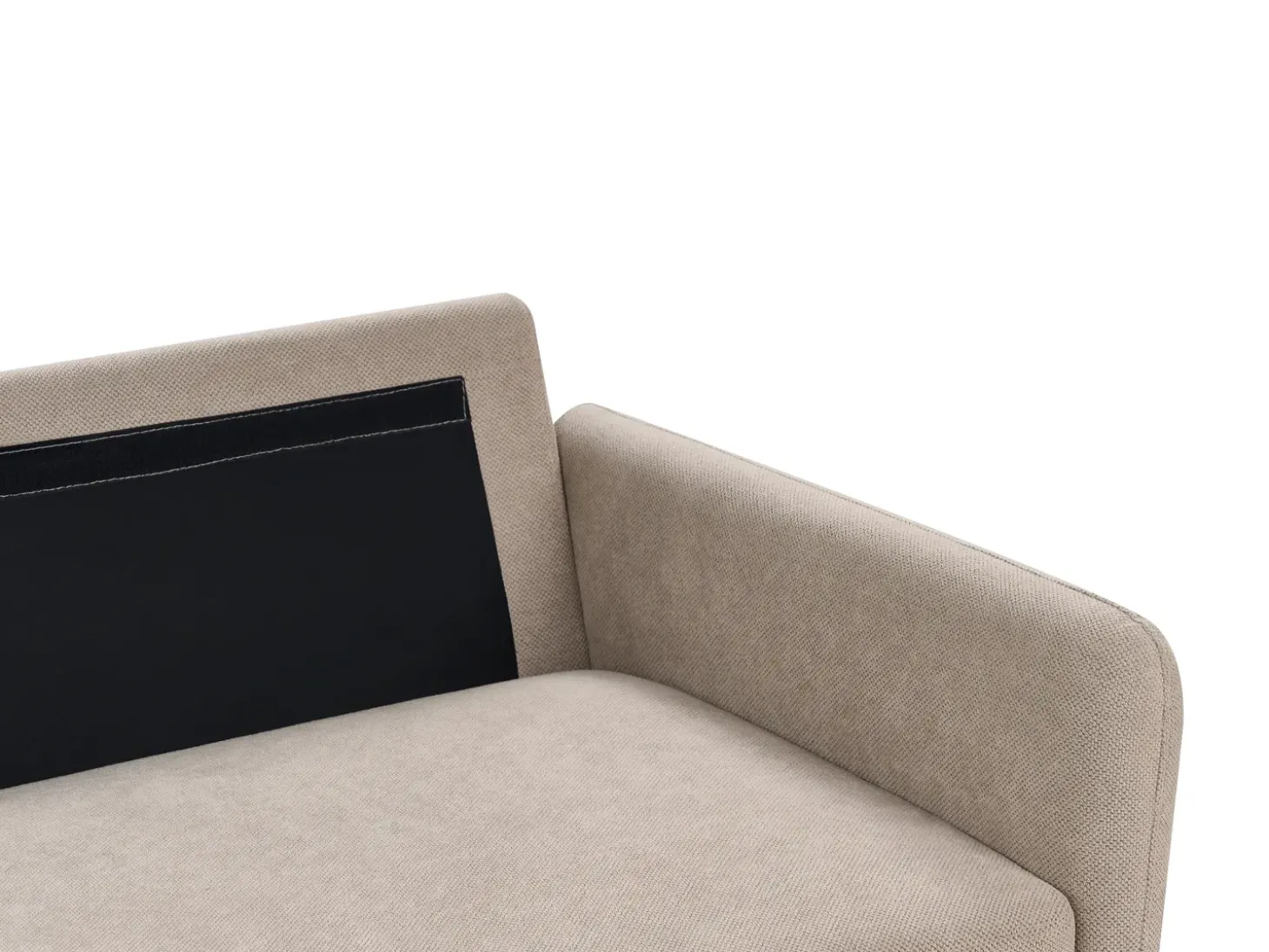 Sofa 2 personers MARE Brungrå med opbevaring
