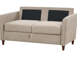 Sofa 2 personers MARE Brungrå med opbevaring