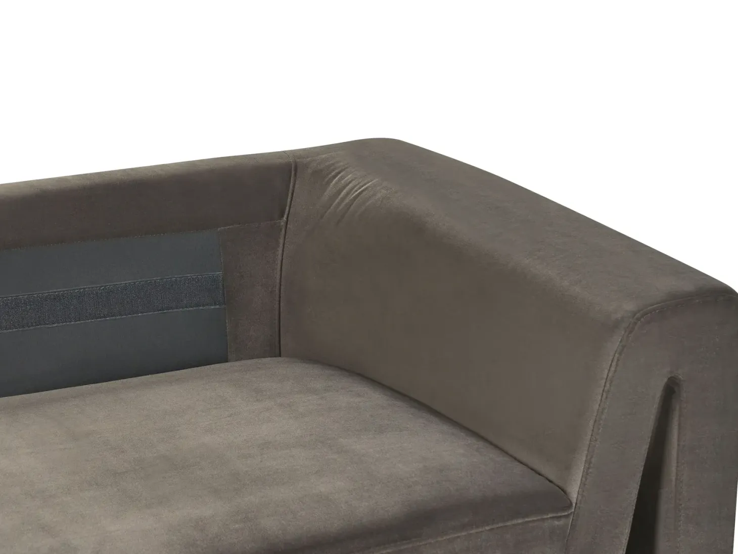 Sofa 3 personers MAUNU Velour Grafit