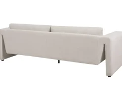 Sofa 3 personers MAUNU Velour Lys Beige
