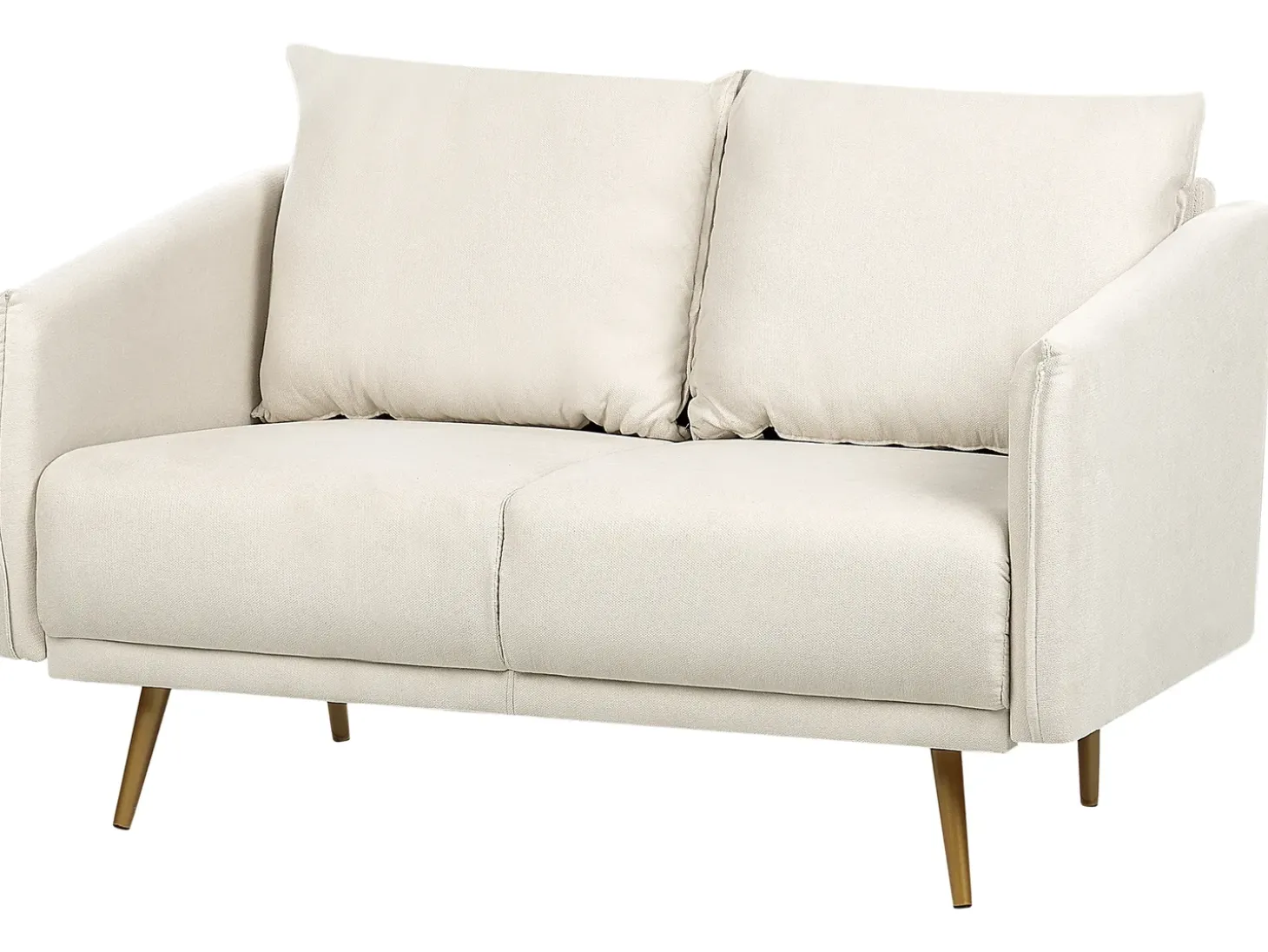 Sofa 2 personers MAURA Lys Beige
