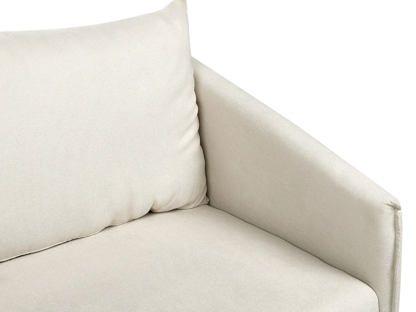 Sofa 2 personers MAURA Lys Beige