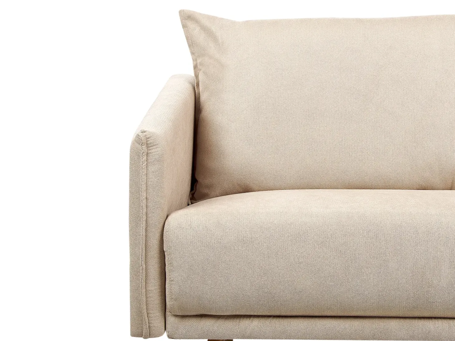 Sofa 2 personers MAURA Velour Beige