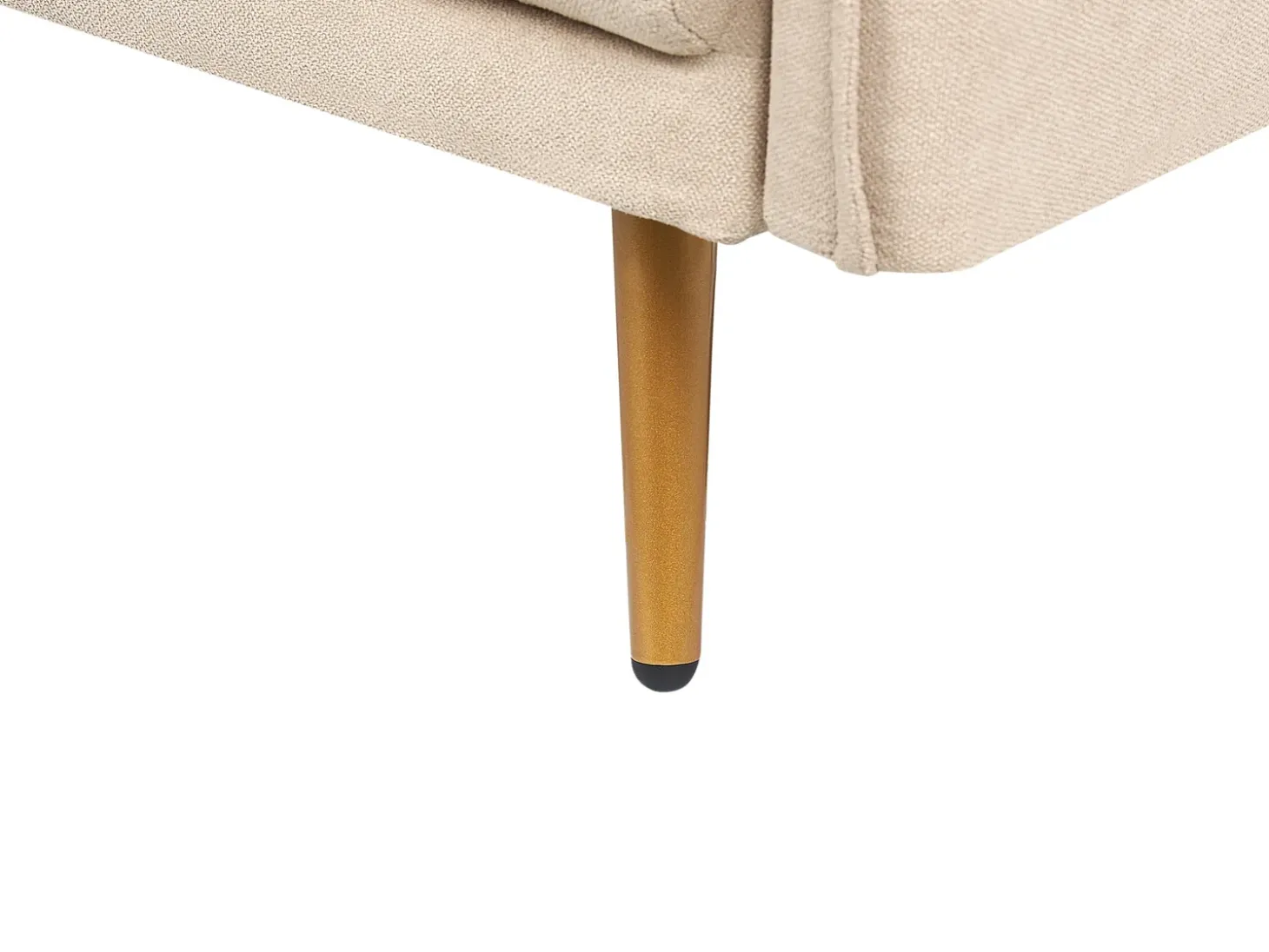 Sofa 2 personers MAURA Velour Beige