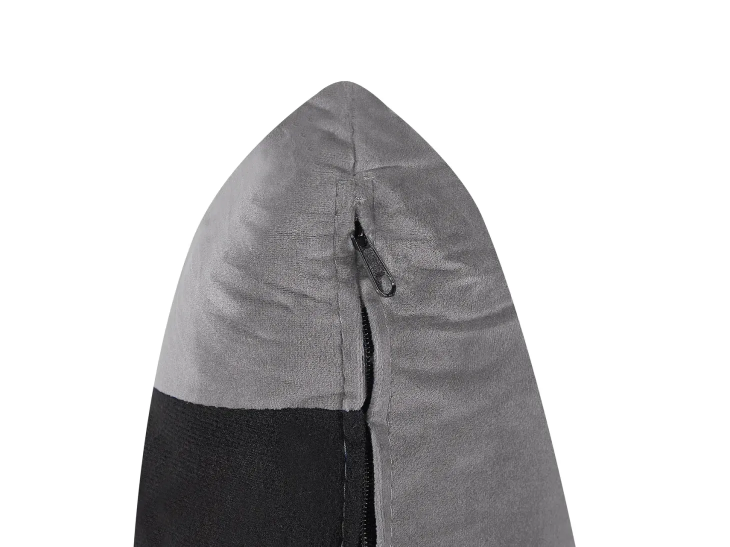 Sofa 3 personers MAURA Velour Grå