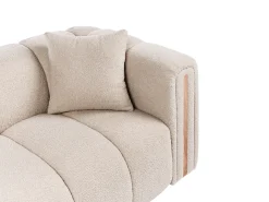 Sofa 2 personers MORSIL Boucle Beige