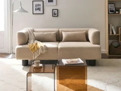 Sofa 2 personers MOVIK Boucle Beige
