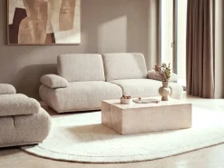 Sofa 3 personers NACKA Boucle Beige