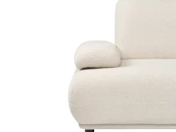 Sofa 2 personers NACKA Boucle Cremehvid