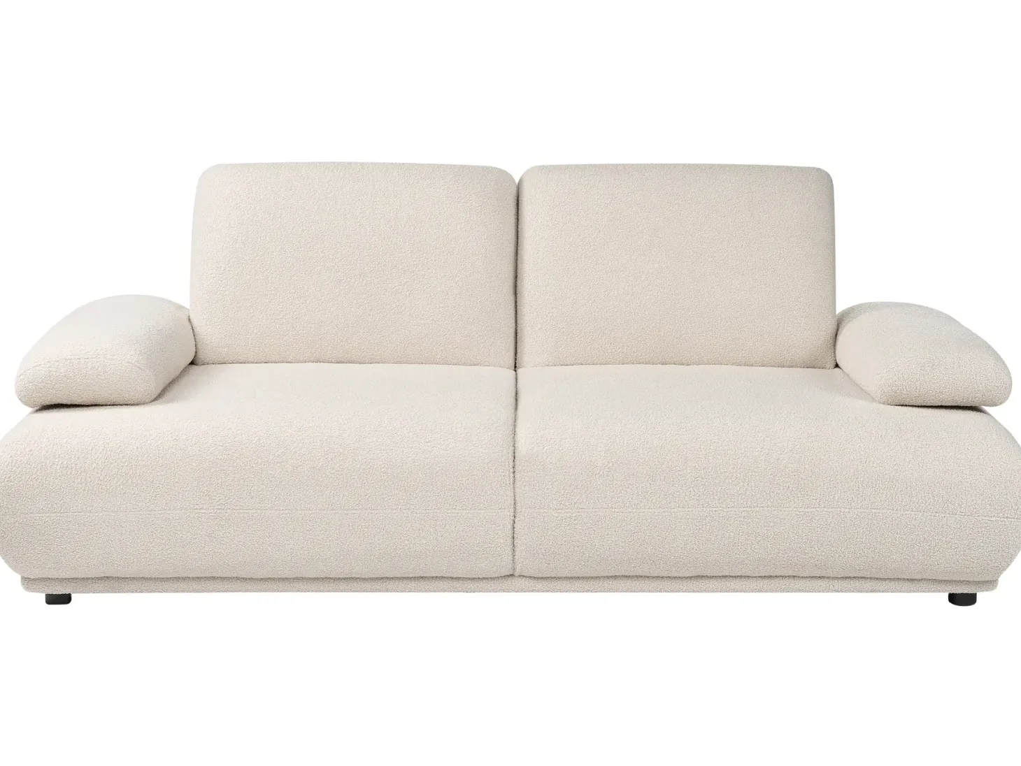 Sofa 3 personers NACKA Boucle Cremehvid