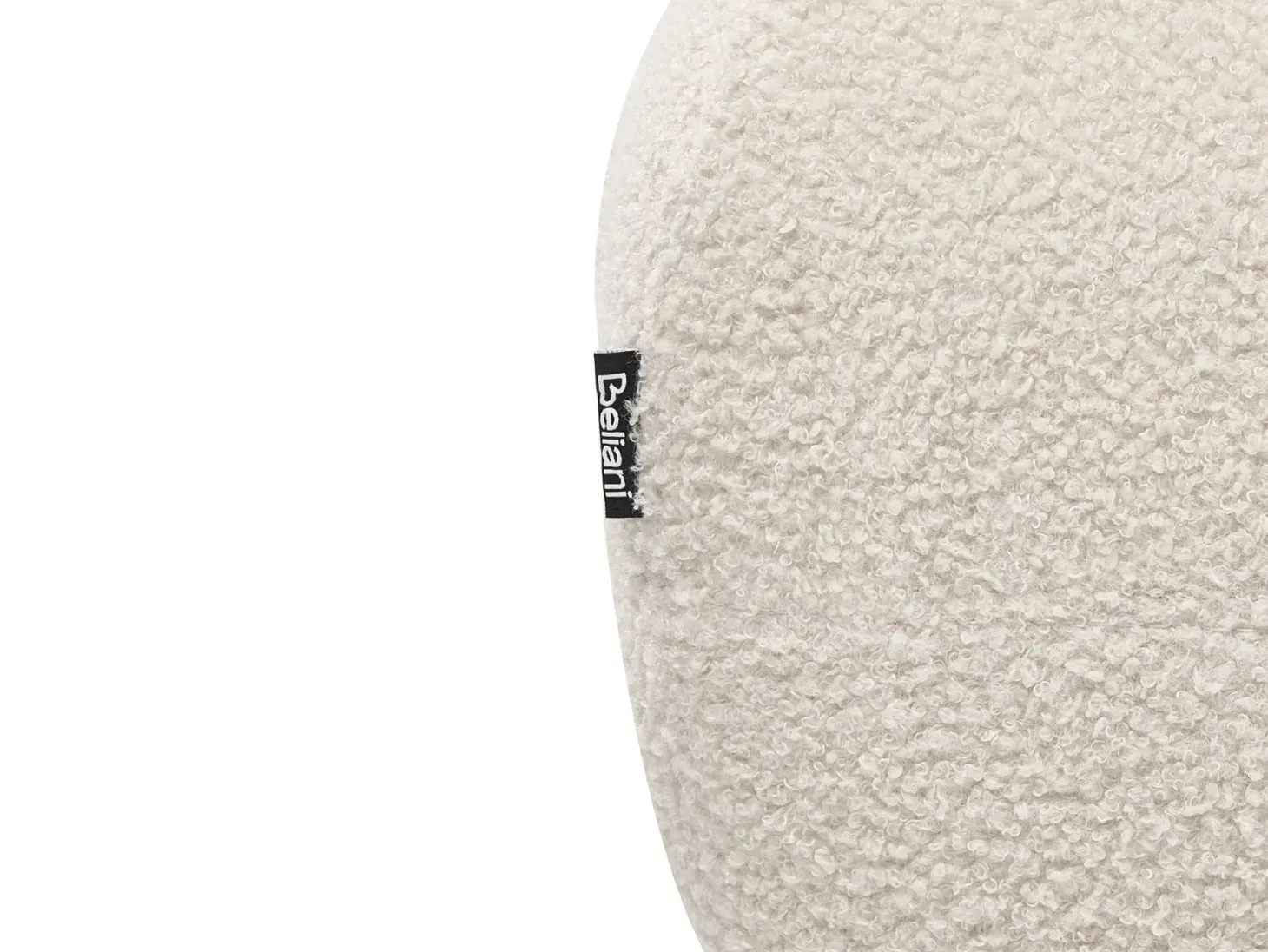 Sofa 3 personers NACKA Boucle Cremehvid