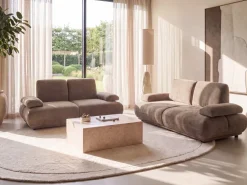 Sofa 3 personers NACKA Brun