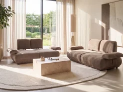 Sofa 3 personers NACKA Brun