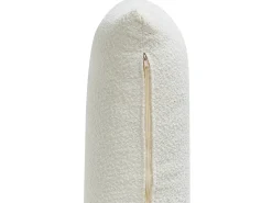 Sofa 4 personers NENOLA Boucle Cremehvid