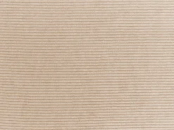 Sofa 3 personers NIVALA Fløjl Beige