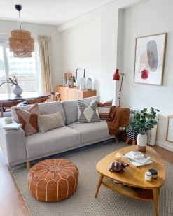 Sofa 3 personers NIVALA Lys Beige