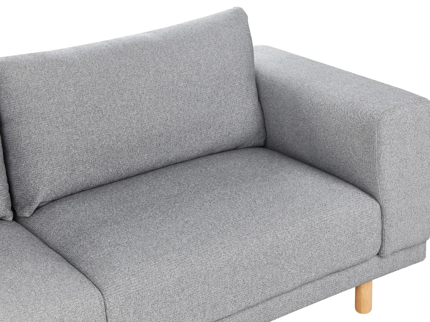 Sofa 3 personers NIVALA Lysegrå