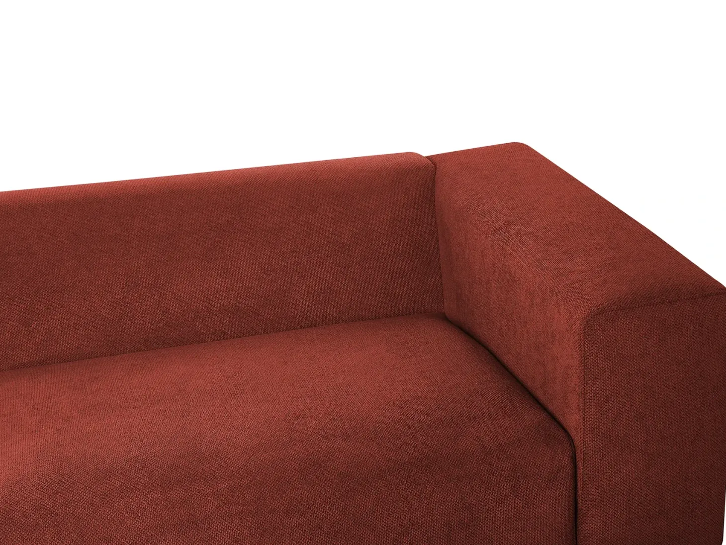 Sofa 3 personers NIVALA Rød