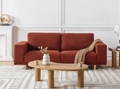 Sofa 3 personers NIVALA Rød