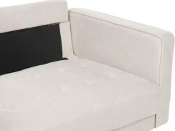 Sofa 2 personers NURMO Lys Beige