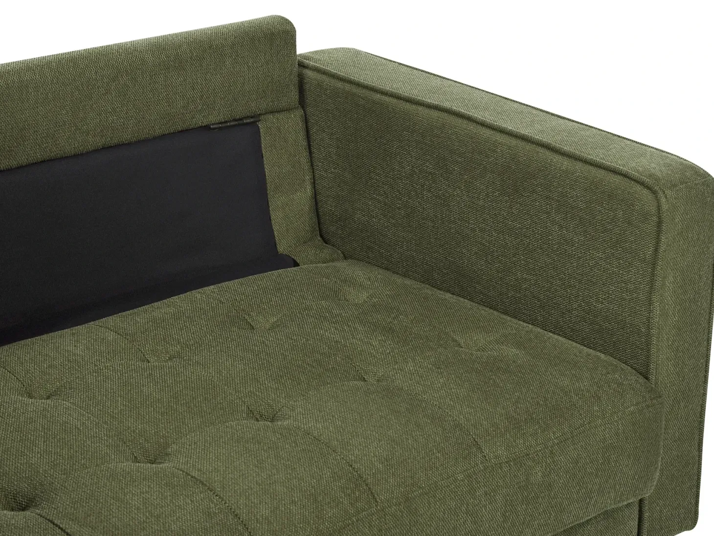 Sofa 3 personers NURMO Mørkegrøn