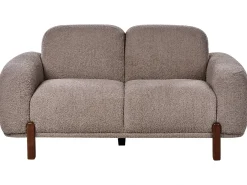 Sofa 2 personers ODNES Boucle Brungrå