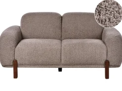 Sofa 2 personers ODNES Boucle Brungrå