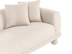 Sofa 3 personers PORI Boucle Beige