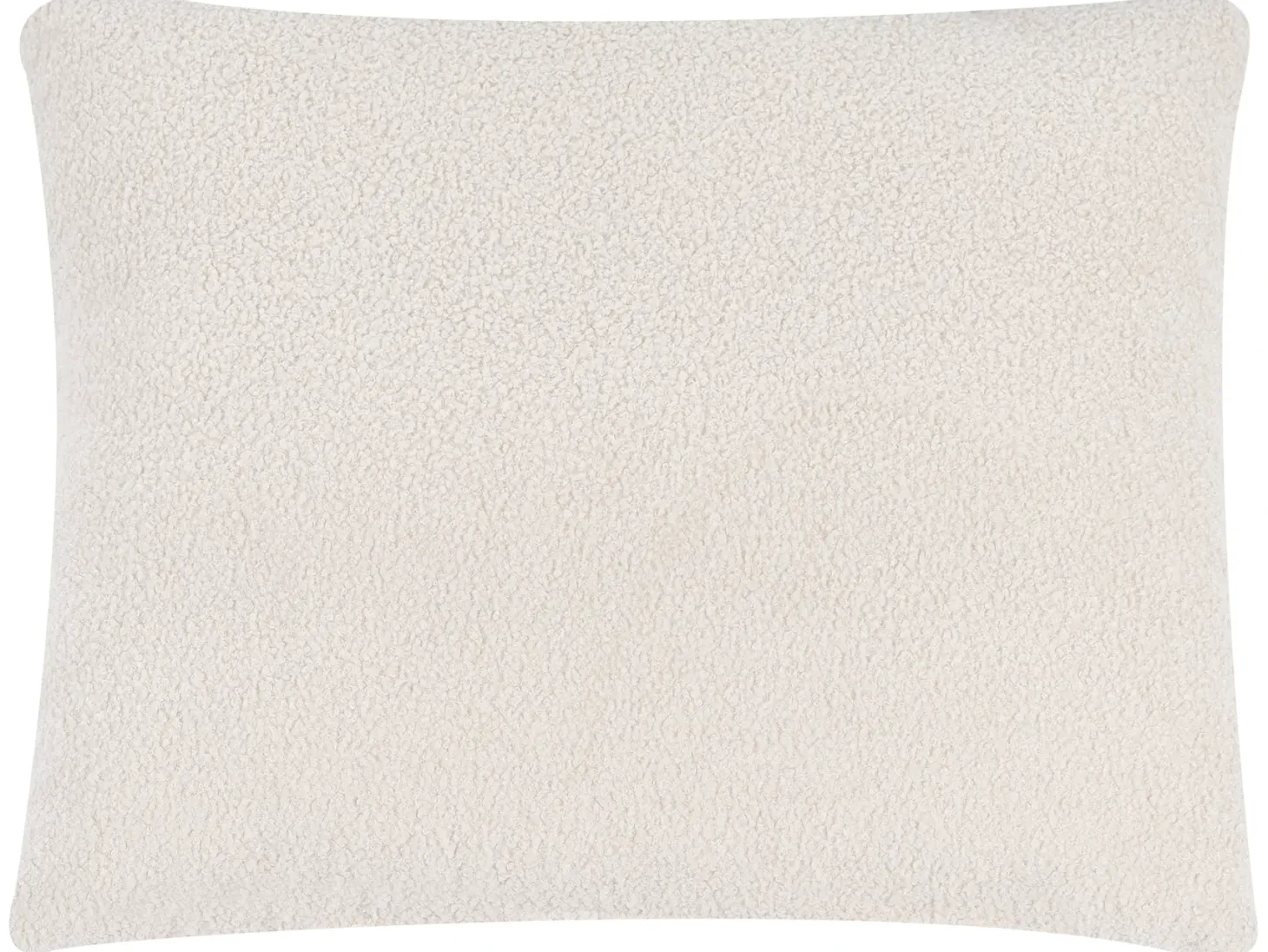 Sofa 2 personers RATTVIK Boucle Cremehvid