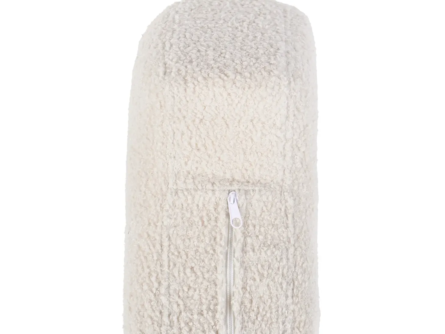 Sofa 2 personers RATTVIK Boucle Cremehvid