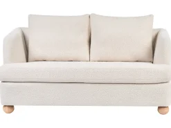 Sofa 2 personers RATTVIK Boucle Cremehvid