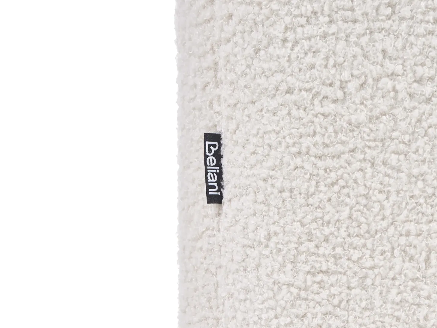 Sofa 2 personers RATTVIK Boucle Cremehvid