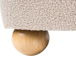 Sofa 2 personers RATTVIK Boucle Beige