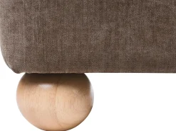 Sofa 2 personers RATTVIK Chenille Brun