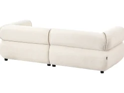Sofa 3 personers SALLA Boucle Cremehvid